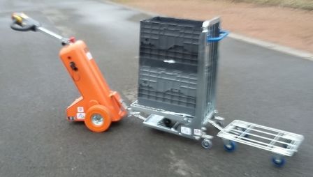Tracteur pousseur - Auptino - pour petit train et chariots_0