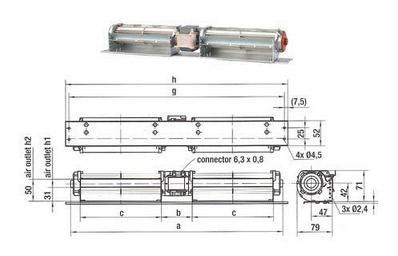 Ventilateur tangentiel qlk 45/1818 a4 3030lh ebmpapst-xnw_0