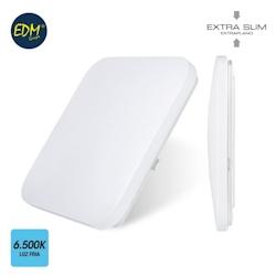 Applique Led Extra plat 24W 6500K 37,5X37,5X7,1Cm Edm - 8425998325263_0