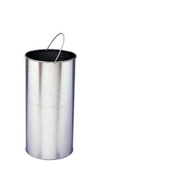 Rossignol - Seau en acier galvanisé pour corbeille 40L TULIPE - gris acier 58061_0