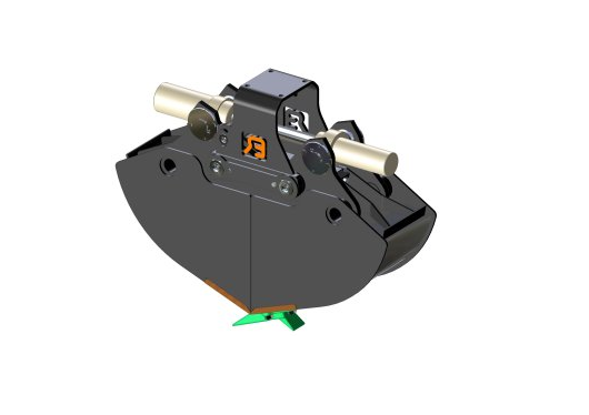 Benne preneuse HBD - Bakker Hydraulic Products BV - Excavation sable et argile, mini-pelles 4000-7000 kg_0