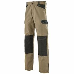 Cepovett - Pantalon de travail KARGO PRO Beige / Noir Taille 2XL - XXL beige 3184378471727_0