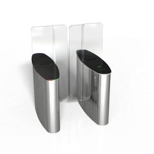 Couloir vitré - Hauteur 170 cm - Passage double sens - 8 capteurs infrarouges - Verre trempé 10 mm_0