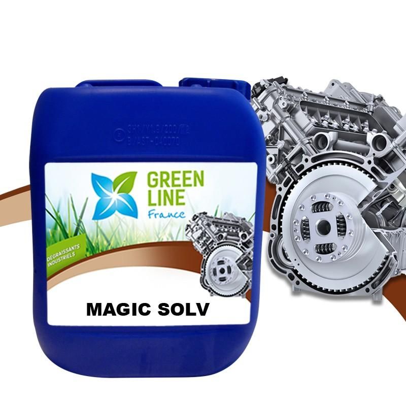 Magic Solv - Solvant dégraissant biodégradable sécuritaire - Référence NET-MAGSOL/5 - Bidon de 5L et 30L_0