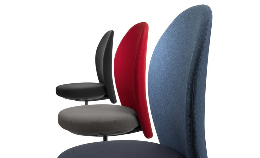 Marva - Chaise de bureau ergonomique - Siège pivotant Girsberger France - Design Mathias Seiler_0