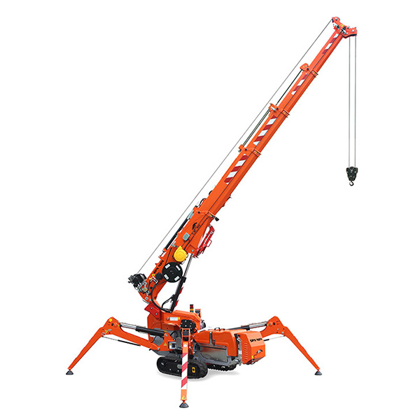 Mini-grue araignée télescopique sur chenilles idéale pour toutes les applications en intérieur et pour le travail dans des gratte-ciels - jekko spx 424_0