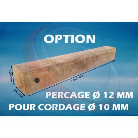 Option perçage ø12 mm sur cale en bois_0