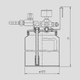Petits réservoirs d´alimentation à pression contenu 1 litre - krautzberger - aluminium_0