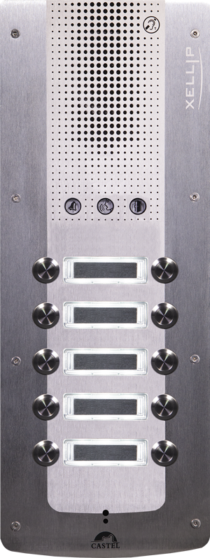 Portier audio Full IP/SIP avec 10 boutons d'appel conforme loi Handicap - XE AUDIO 10B_0