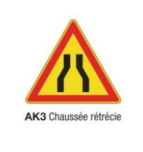 Signalisation de danger  temporaire ak3_0