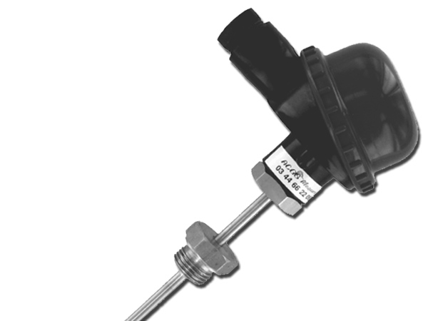 Sonde de température - Sortie tête avec raccord déporté - MREX T16 - Pt100 Classe B - Temp -70/+260°C_0