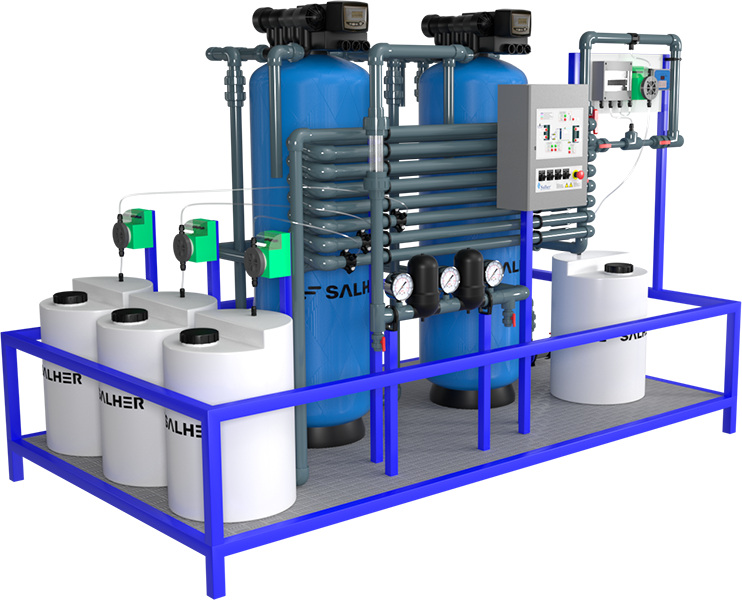Stations de potabilisation compactes d'eau - Filtration organique - PUR-FQFF-CA - Salher_0