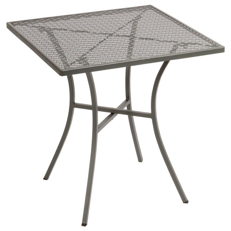 TABLE DE BISTRO - 70 X 70 CM - GRIS PROFESSIONNEL_0