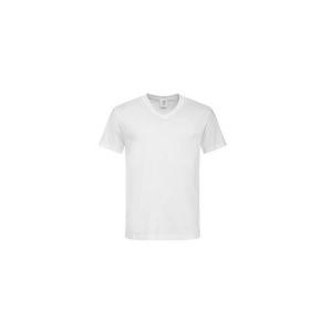 Tee-shirt homme col v (blanc) référence: ix338144_0