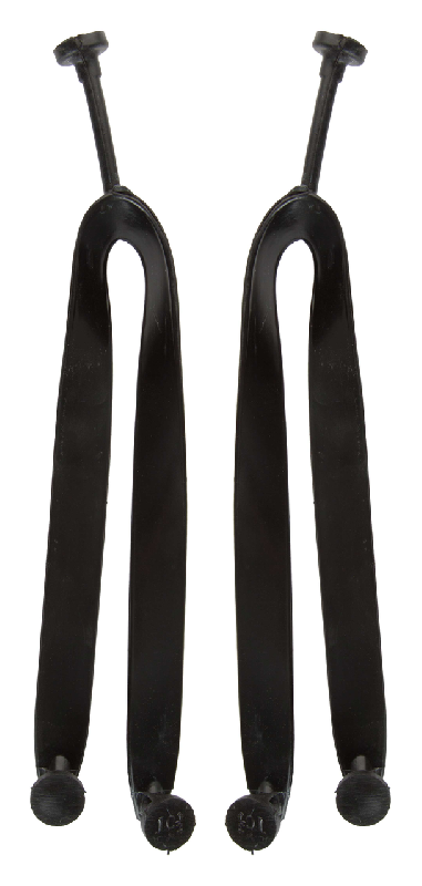 Tongs publicitaires personnalisables - semelles en PE et brides en PVC - couleur noire_0