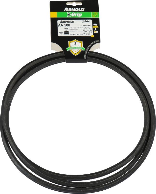 Courroie hexagonale X-Grip de type AA 108 - Courroie trapézoïdale_0