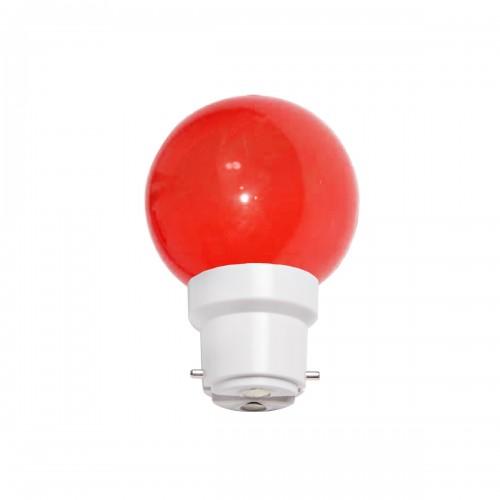 AMPOULE LED COLORÉE B22 230V ROUGE - BOÎTE DE 12 FESTILIGHT