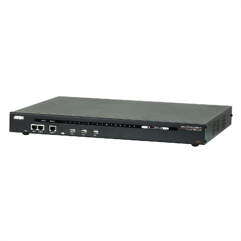 ATEN SN0116CO Serveur console série à 16 ports avec double alimentation/réseau local_0