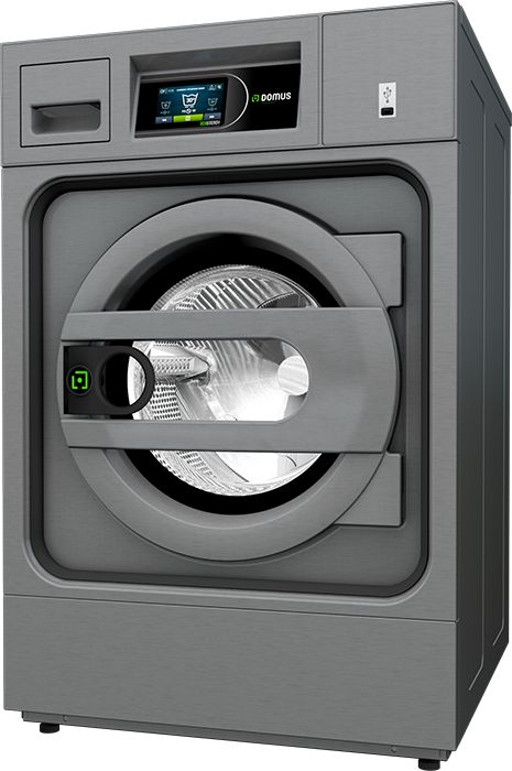 Laveuses heavy professional - domus laundry -  2 arrivées d’eau - facteur g 450 élevé_0