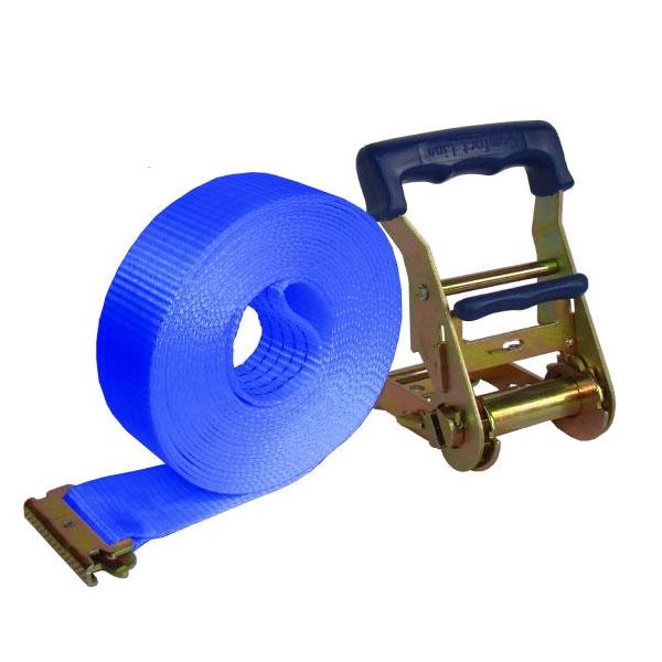 Sangle d'arrimage à cliquet 50mm avec attaches-clip - 3500x50mm_0