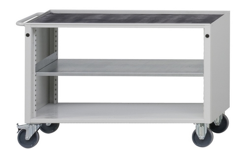Servante mobile monobloc - L1090xP620xH750mm - 1 tablette réglable - Réf. KV150-460.050_0