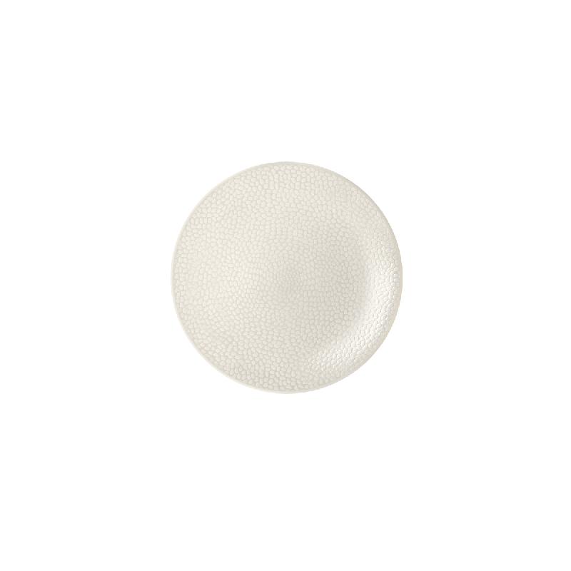 ASSIETTE COUPE PLATE ROND IVOIRE GRÈS Ø 21 CM STONE MEDARD DE NOBLAT