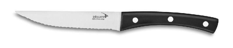 COUTEAU À STEAK NOIR 22,4 CM DEGLON