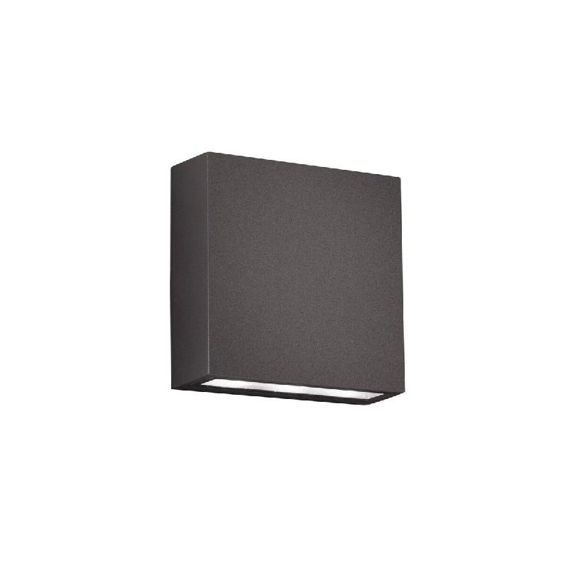 Applique extérieure étanche bi-directionnelle anthracite -Trio - Thames - gris aluminium 4017807242164_0