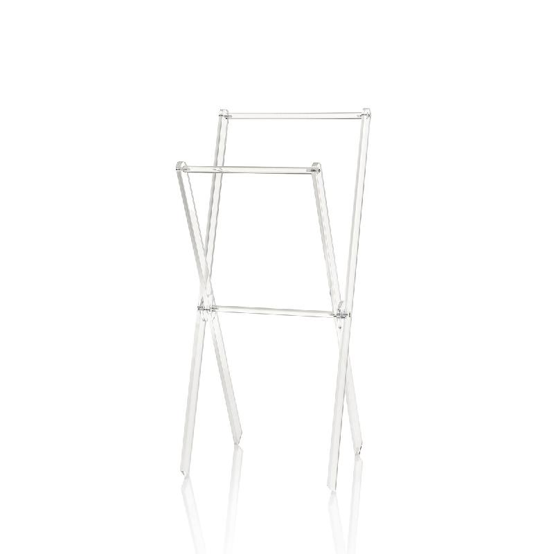 AQA Design Porte-serviettes en PMMA transparent L.38 P.38 H.80 MP06061 - transparent plastique MP06061_0