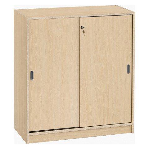 ARMOIRE HARMONIE / EXCELLENS H 100 X L 90 X P 44 CM CORPS ET PORTES COULISSANTES HÊTRE