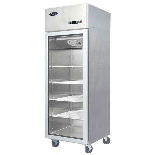 Armoire réfrigérée vitrée positive 670L MCF8604GR Atosa_0