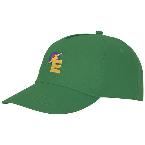Casquette 5 panneaux Feniks - 100% coton twill - 175 g/m² - œillets brodés et fermeture velcro_0