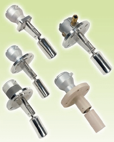 Contacteurs de niveau à flotteur série LC40 - robustes et adaptables - EN 1.4404, PVC, PP, PTFE, PVDF_0