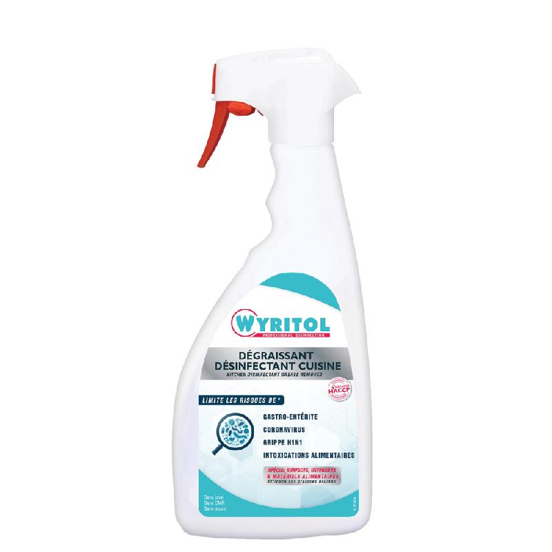 DÉGRAISSANT CUISINE DÉSINFECTANT HACCP WYRITOL 750 ML