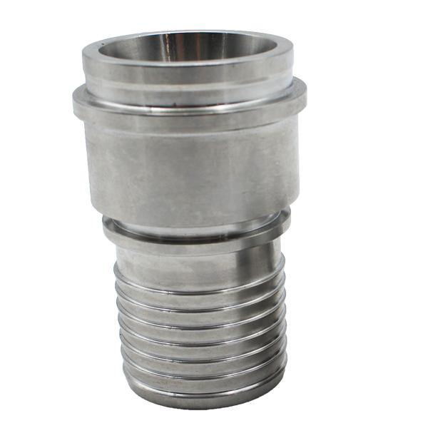 Douille maçon femelle inox à collerette - YMAFDAIX06065 - DN 60, Raccord vigneron/vinicole, Serrage rapide_0