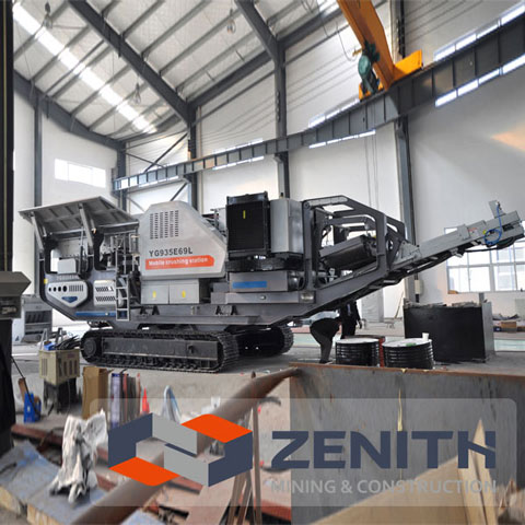 Équipement de concassage de l'Or - Shanghai Zenith - Concasseur mobile pour minerais d'or_0