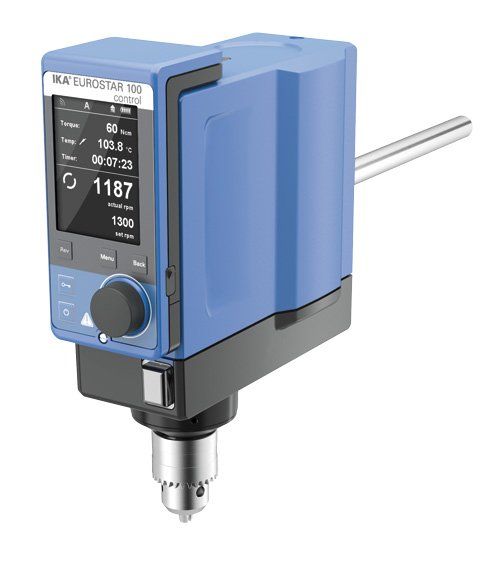 EUROSTAR 100 Control - Agitateurs à hélice de laboratoire IKA - capacité d'agitation max. 100 L - écran TFT et contrôleur sans fil_0