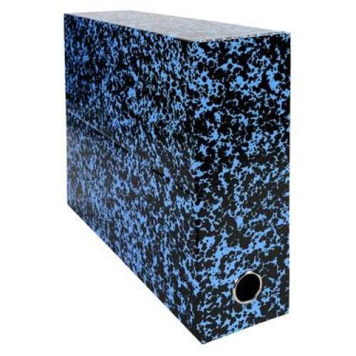 Exacompta Lot de 5 Boîte transfert ANNONAY en carte 15/10e, dos de 90, coloris bleu - 3130630897224_0