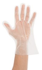 GANTS BIO 'GREEN', EN PLA, L, TRANSPARENT - CARTON DE 500 GANTS