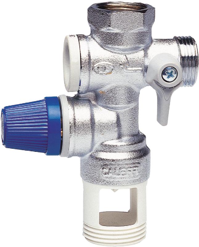 Groupe de sécurité 526152 - 20x27 - siège en inox - Équipement chauffe-eau_0