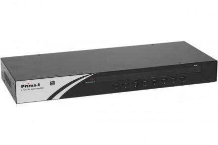 Commutateur KVM PRIMA 8 - Rackable 19'' (1U) - Cascadable sur 16 niveaux - Compatible PC et MAC_0