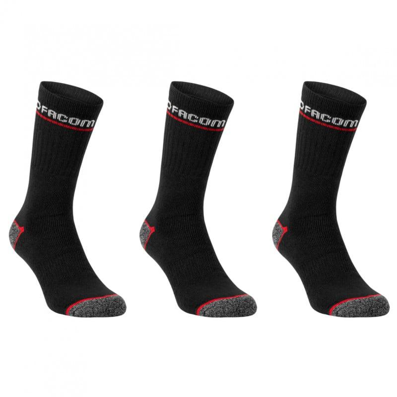 Lot de 3 paires de chaussettes de travail longues  - FACOM | FX/1/CHS/X3/RED_0