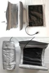Matelas isolant avec maintien de température - traceur chauffant électrique intégré_0