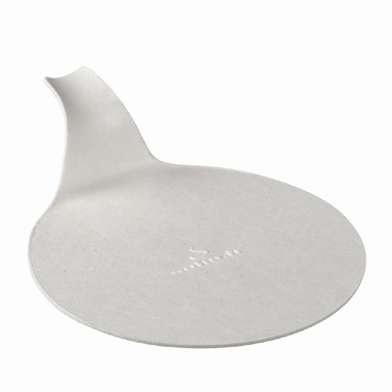 Mini support gâteau rond pulpe de canne Ø8cm blanc - par 1000_0