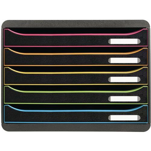 MODULE DE CLASSEMENT EN NOIR/ARLEQUIN - EXACOMPTA