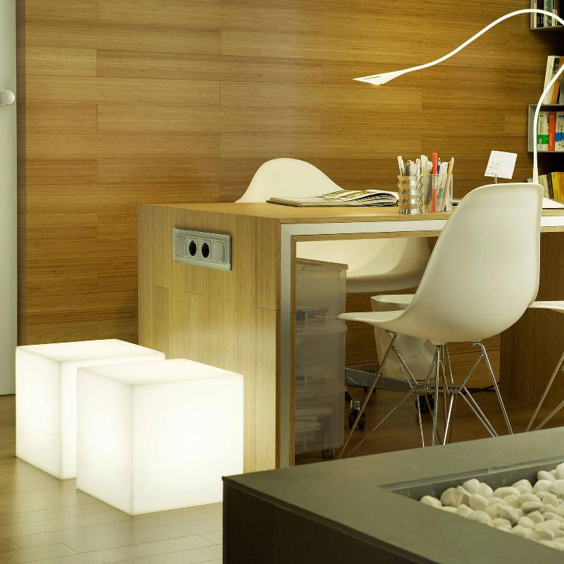 NEWGARDEN CUBY LAMPE DÉCORATIVE CUBE HAUTEUR 32CM