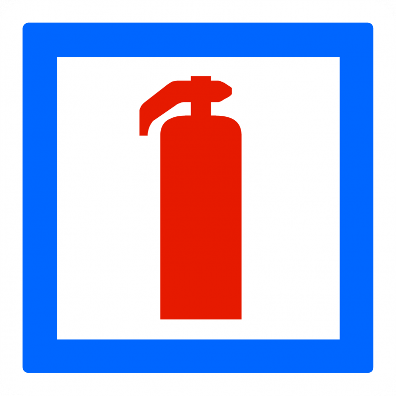 Panneau services moyen de lutte contre l'incendie CE29 - indicateur d'extincteur - gamme Innov_0
