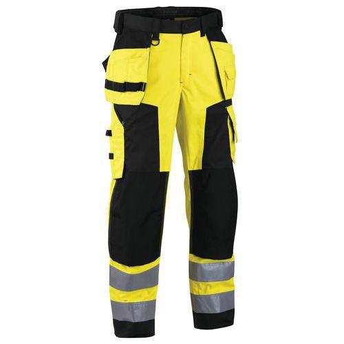PANTALON ARTISAN SOFTSHELL HAUTE VISIBILITÉ TAILLE 56L - BLAKLADER