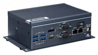 PC fanless ultra compact Intel i5 avec 2xLAN, 4 x USB 3.2, 2 x RS-232/422/485, HDMI, DP, GPIO - Référence: UNO-238-85N1AE - Compatible Windows 10 IoT et Linux Ubuntu_0