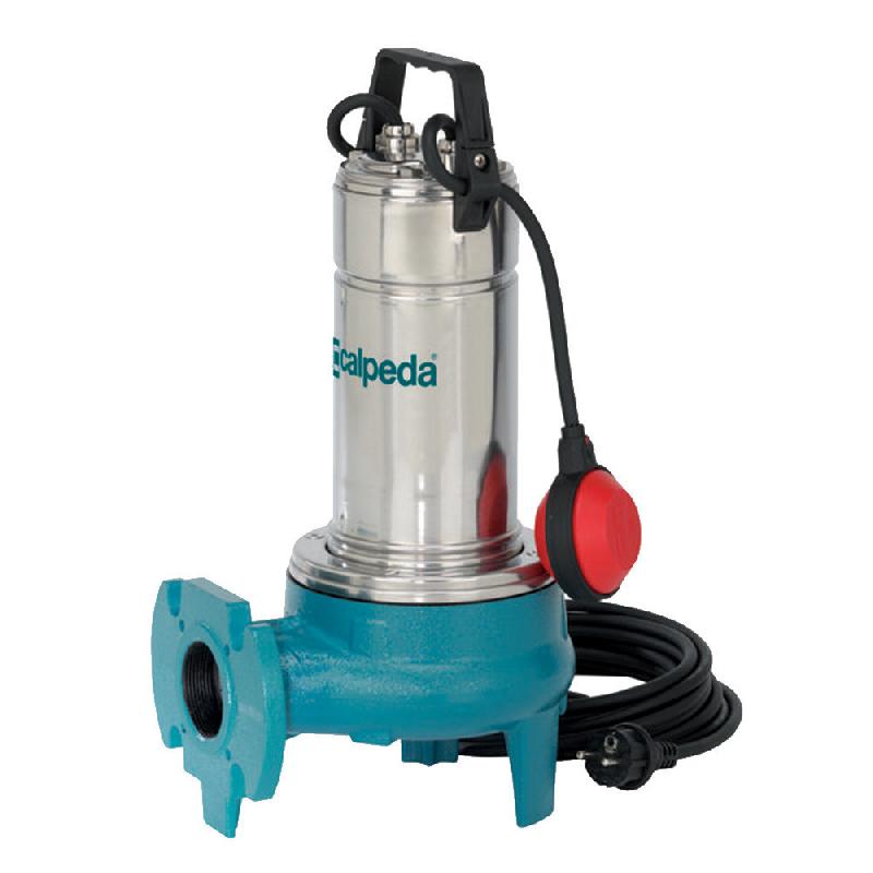 POMPE CALPEDA GQVM508 - POMPE DE RELEVAGE EAU CHARGÉE FLOTTEUR INTÉGRÉ - 0.55KW 13.5M3/H 220V